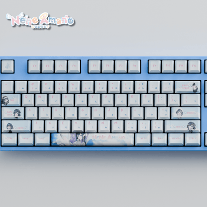 Nene Amano Celestial Harmony 100% RGB Mechanical Keyboard(Collabs) - Goblintechkeys