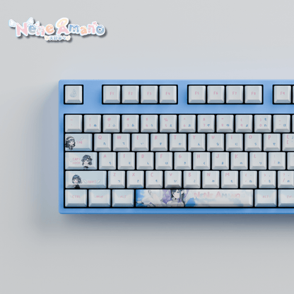 Nene Amano Celestial Harmony 100% RGB Mechanical Keyboard(Collabs) - Goblintechkeys