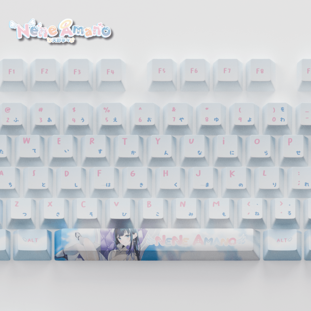 Nene Amano Celestial Harmony 168 keys Keycaps Set (Collabs) - Goblintechkeys