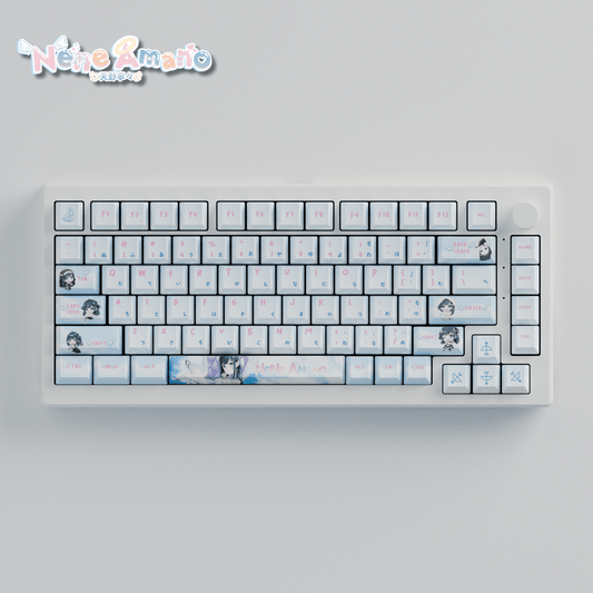 Nene Amano Celestial Harmony 75% RGB Mechanical Keyboard(Collabs) - Goblintechkeys