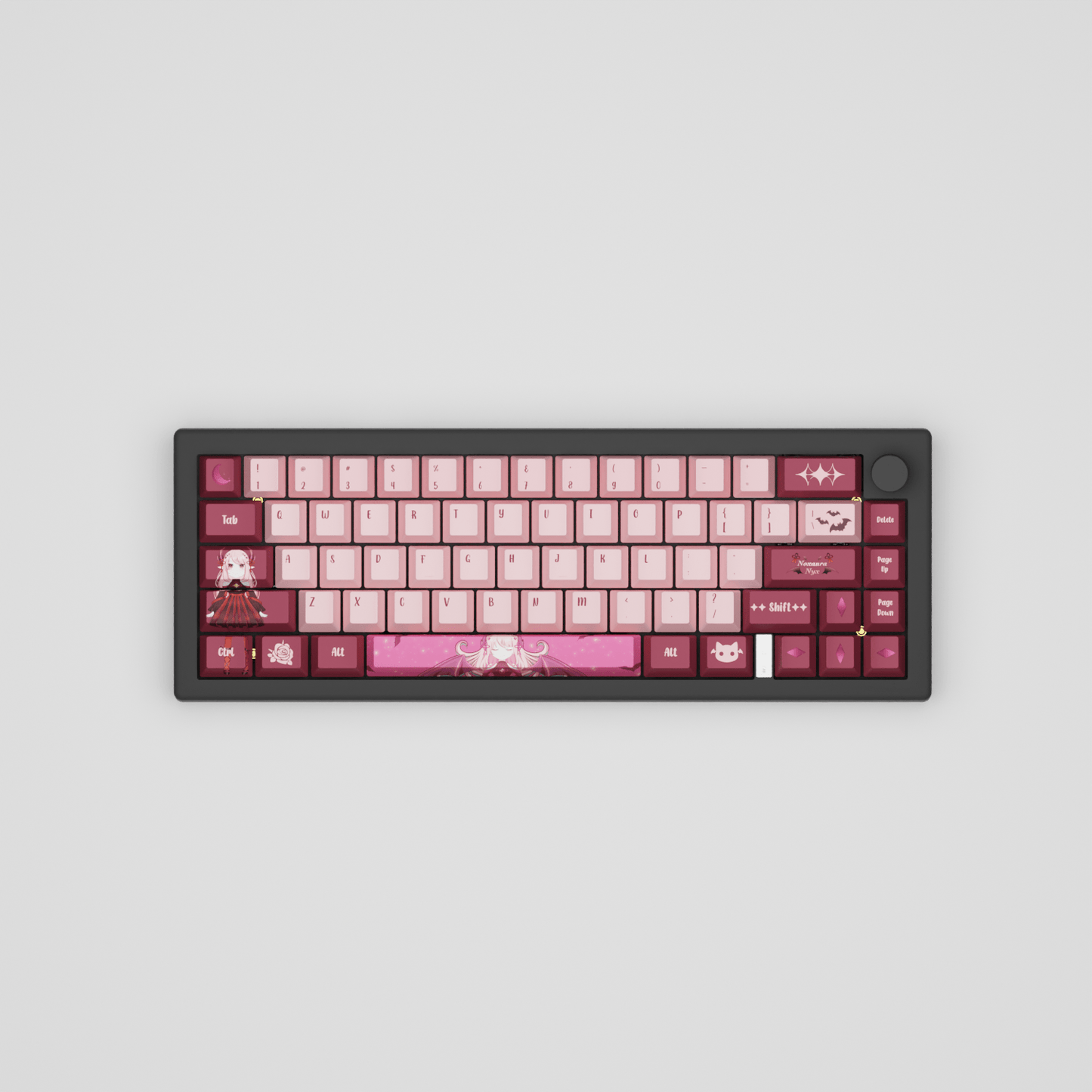 Noxaura Nyx Vtuber Keycaps Set - Goblintechkeys