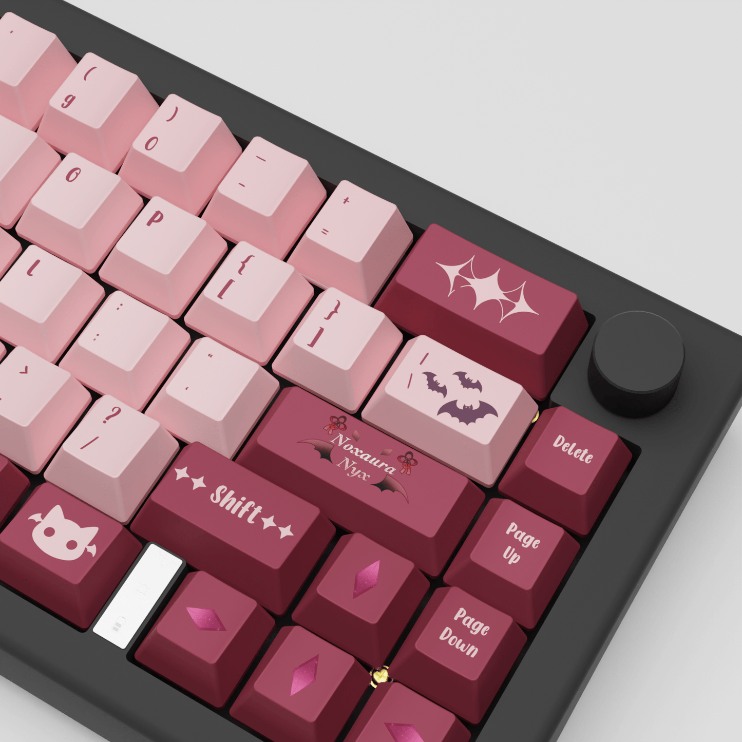 Noxaura Nyx Vtuber Keycaps Set - Goblintechkeys