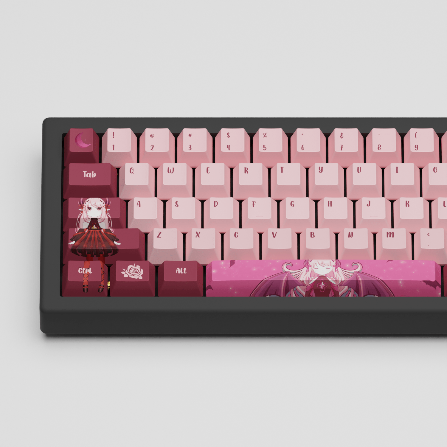 Noxaura Nyx Vtuber Keycaps Set - Goblintechkeys