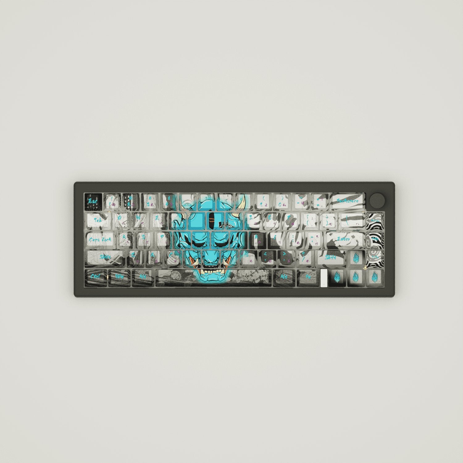 Oni Design Keycaps and Mechanical Keyboard - Goblintechkeys