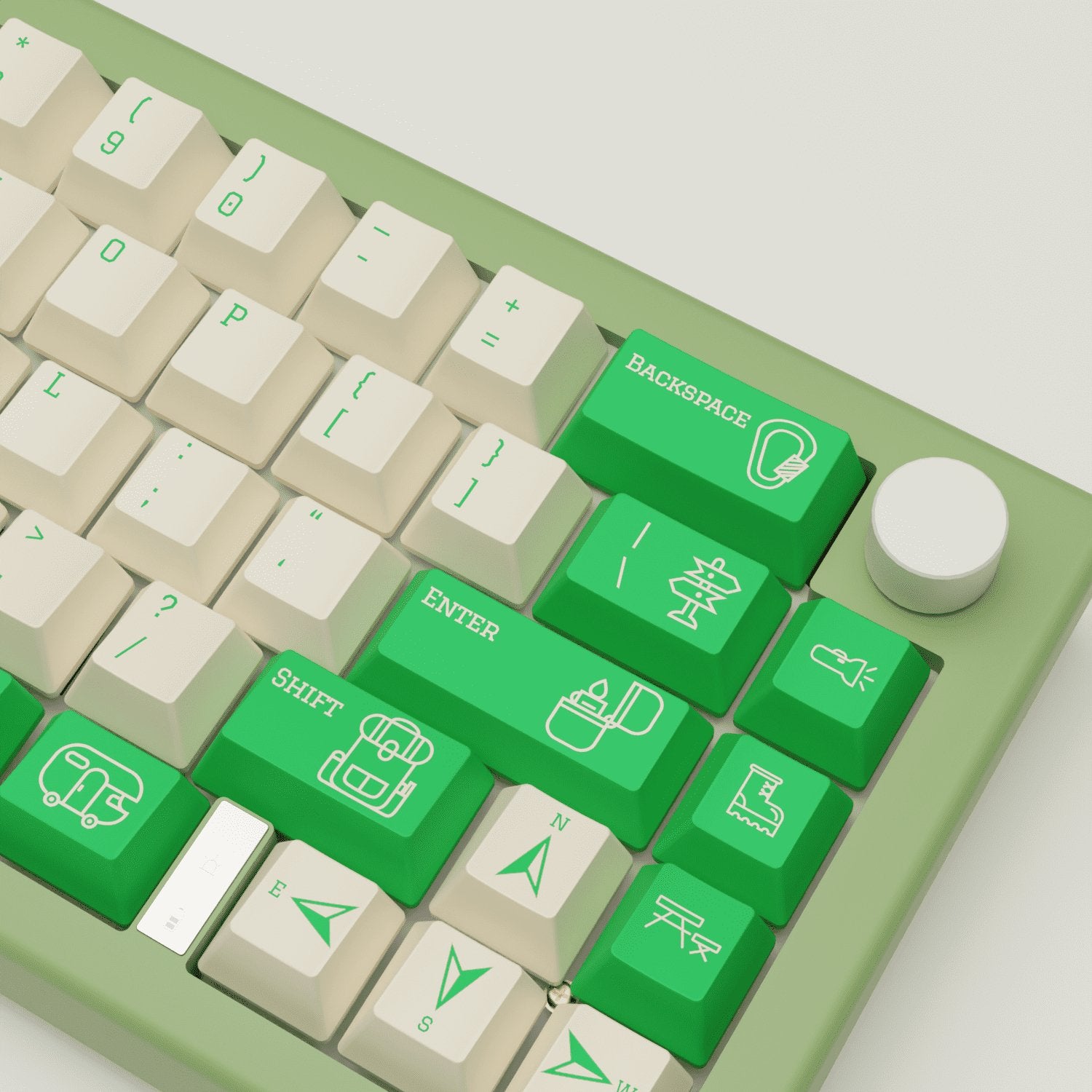 Outdoor Design Keycaps and Mechanical Keyboard - Goblintechkeys