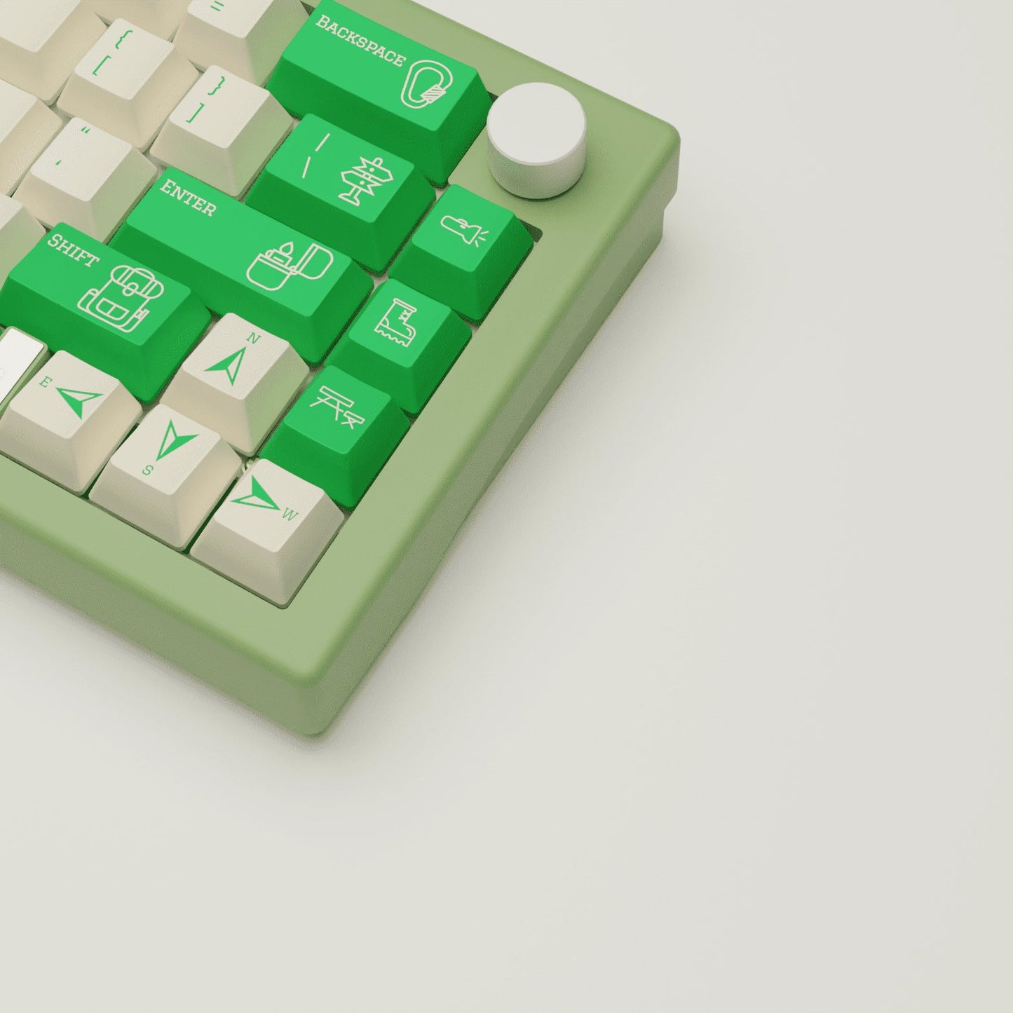 Outdoor Design Keycaps and Mechanical Keyboard - Goblintechkeys