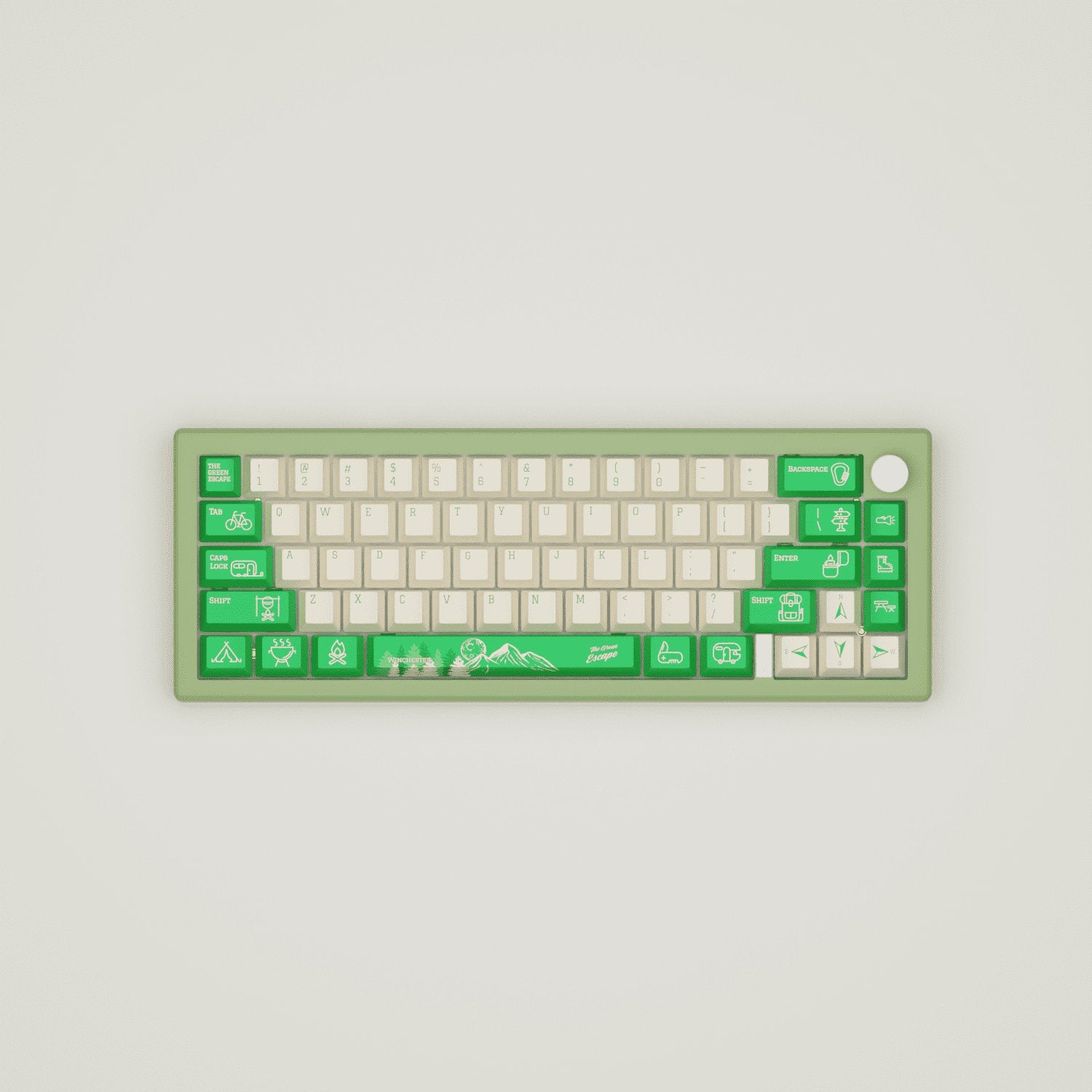 Outdoor Design Keycaps and Mechanical Keyboard - Goblintechkeys