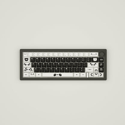 Panda Design Keycaps and Mechanical Keyboard - Goblintechkeys