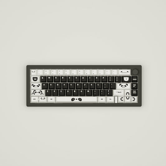 Panda Design Keycaps and Mechanical Keyboard - Goblintechkeys