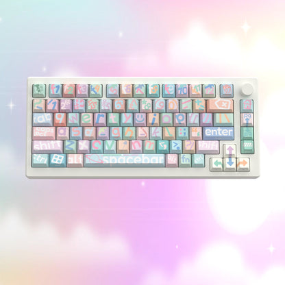 Pastel Chaos goblin - colabs set by MARI._.OFFICE - Goblintechkeys