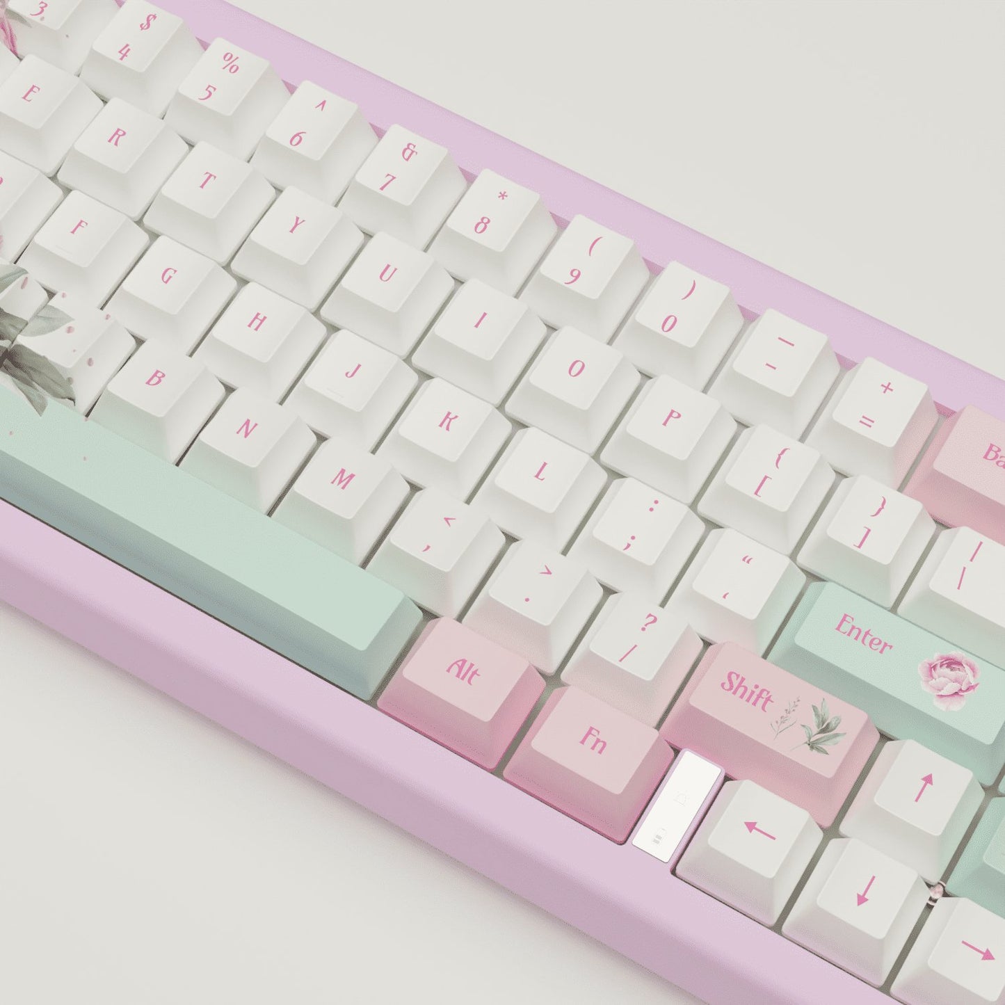 Peony Design Keycaps and Mechanical Keyboard - Goblintechkeys