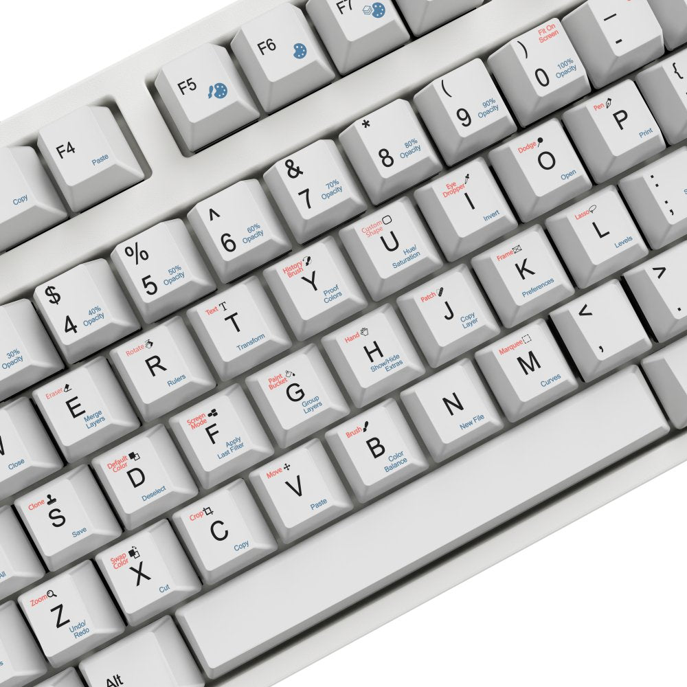 Photoshop Shortcut Key Mechanical Keyboard(Win & Mac) - Goblintechkeys