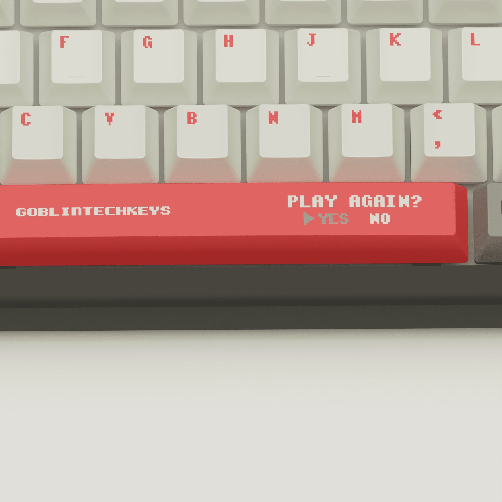 Pixel Game Design Keycaps and Mechanical Keyboard - Goblintechkeys