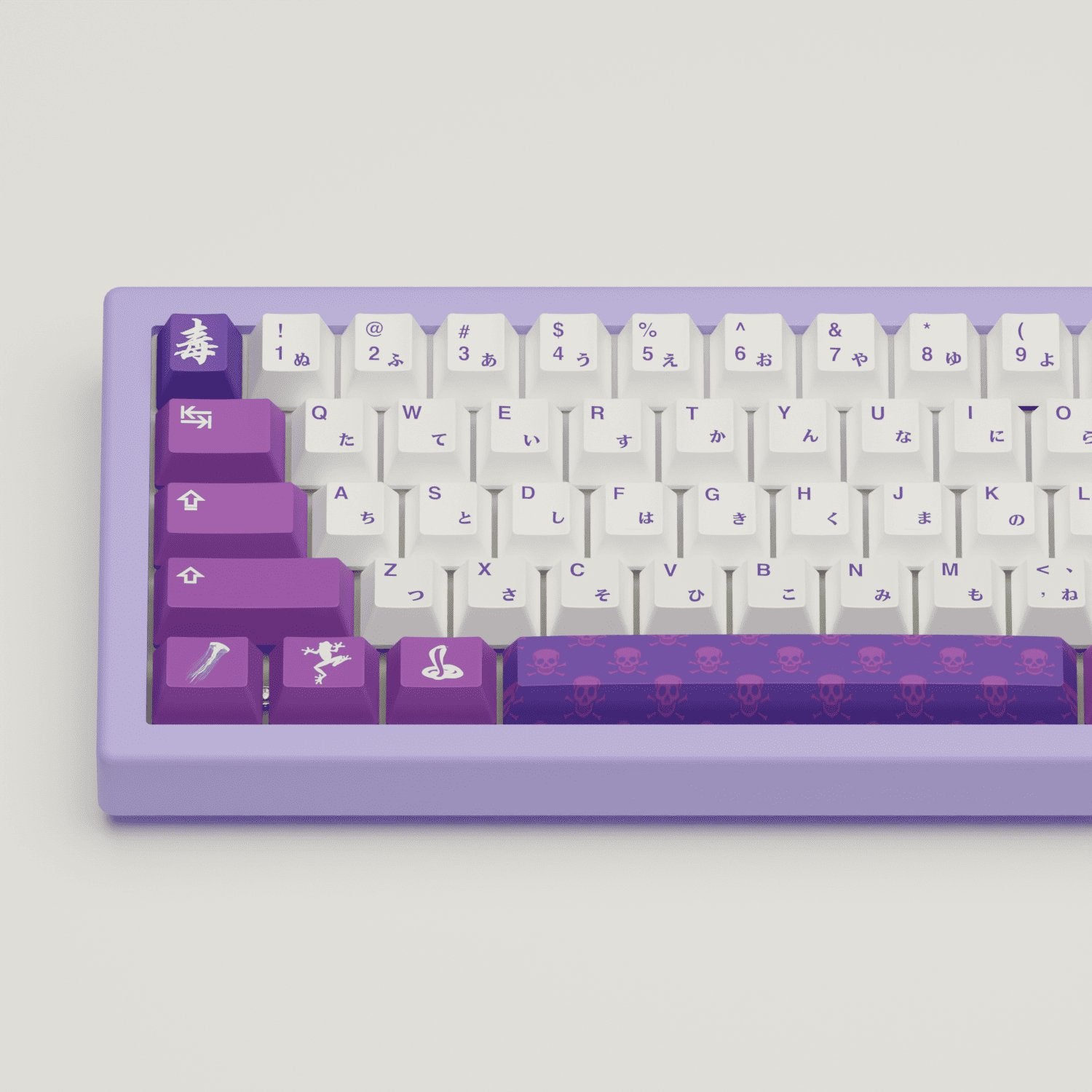 Poison Design Keycaps and Mechanical Keyboard - Goblintechkeys