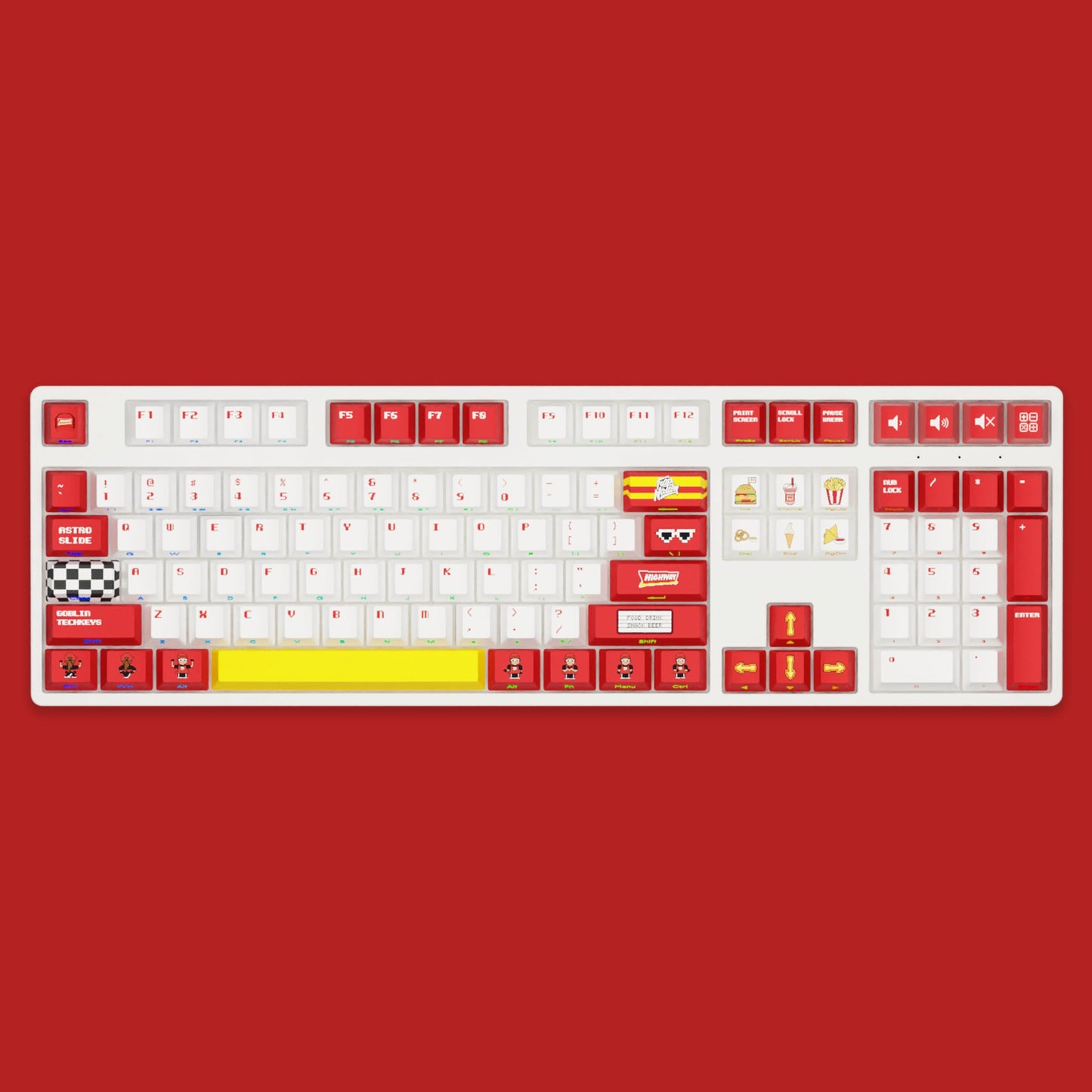 (Pre - order)Goblintechkeys x Highway Cafe x Trap Nation GTK100 Keyboard - Goblintechkeys