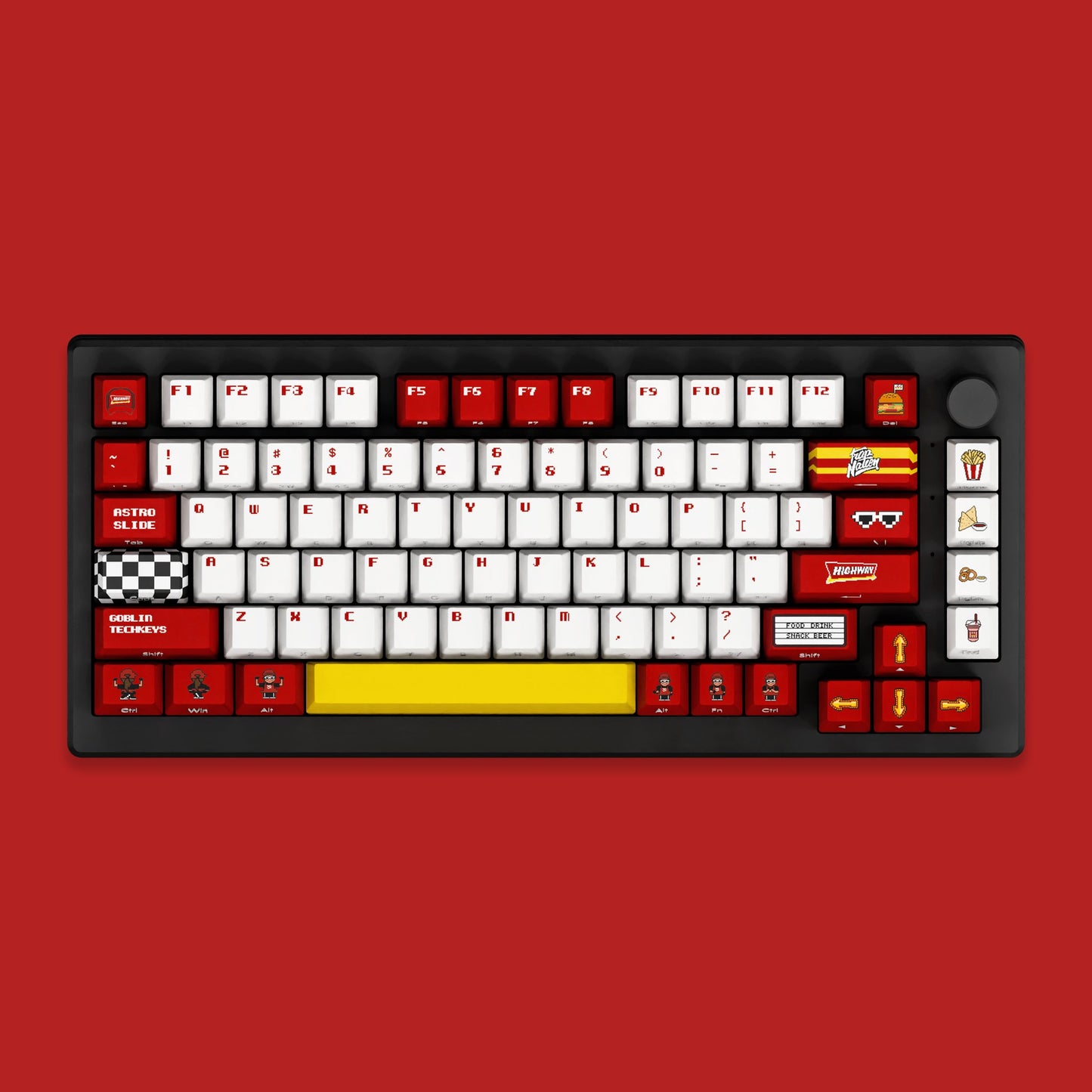 (Pre - order)Goblintechkeys x Highway Cafe x Trap Nation GTK75 Keyboard - Goblintechkeys