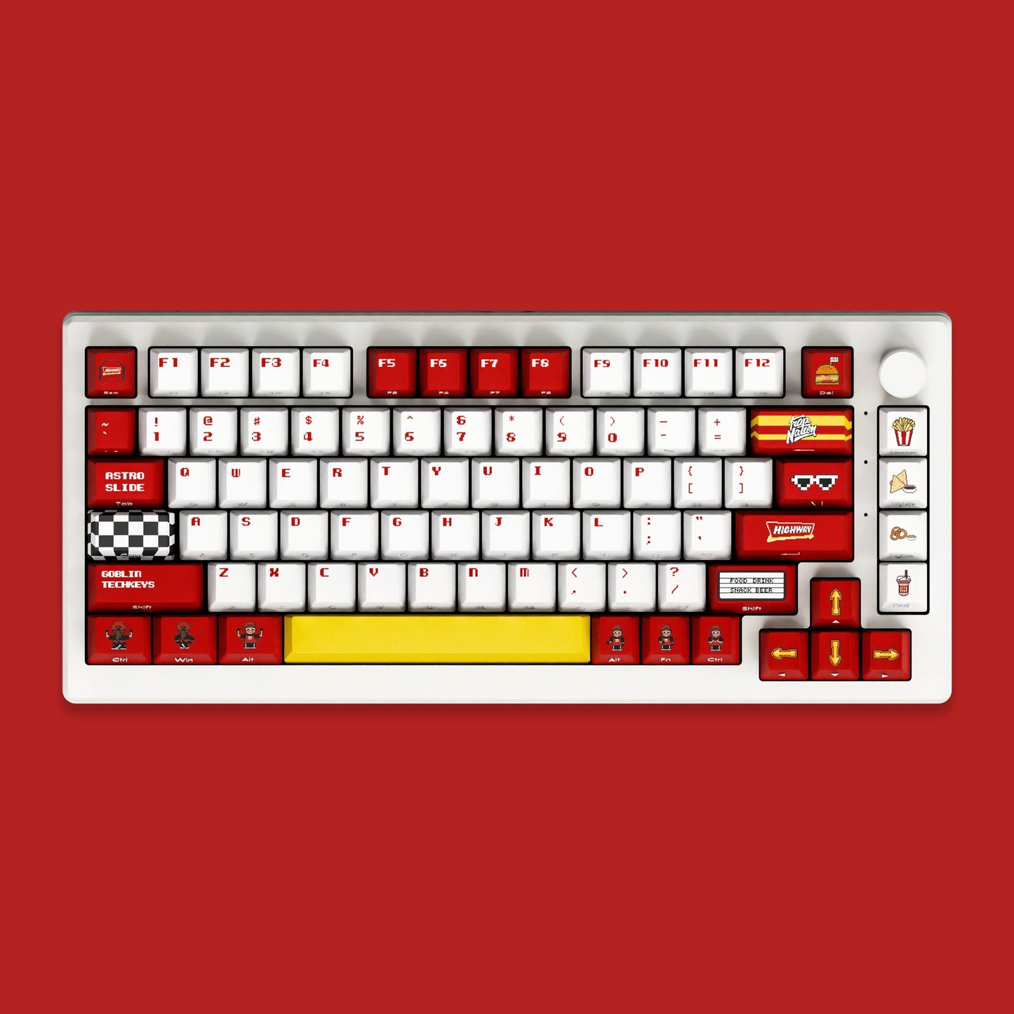 (Pre - order)Goblintechkeys x Highway Cafe x Trap Nation GTK75 Keyboard - Goblintechkeys