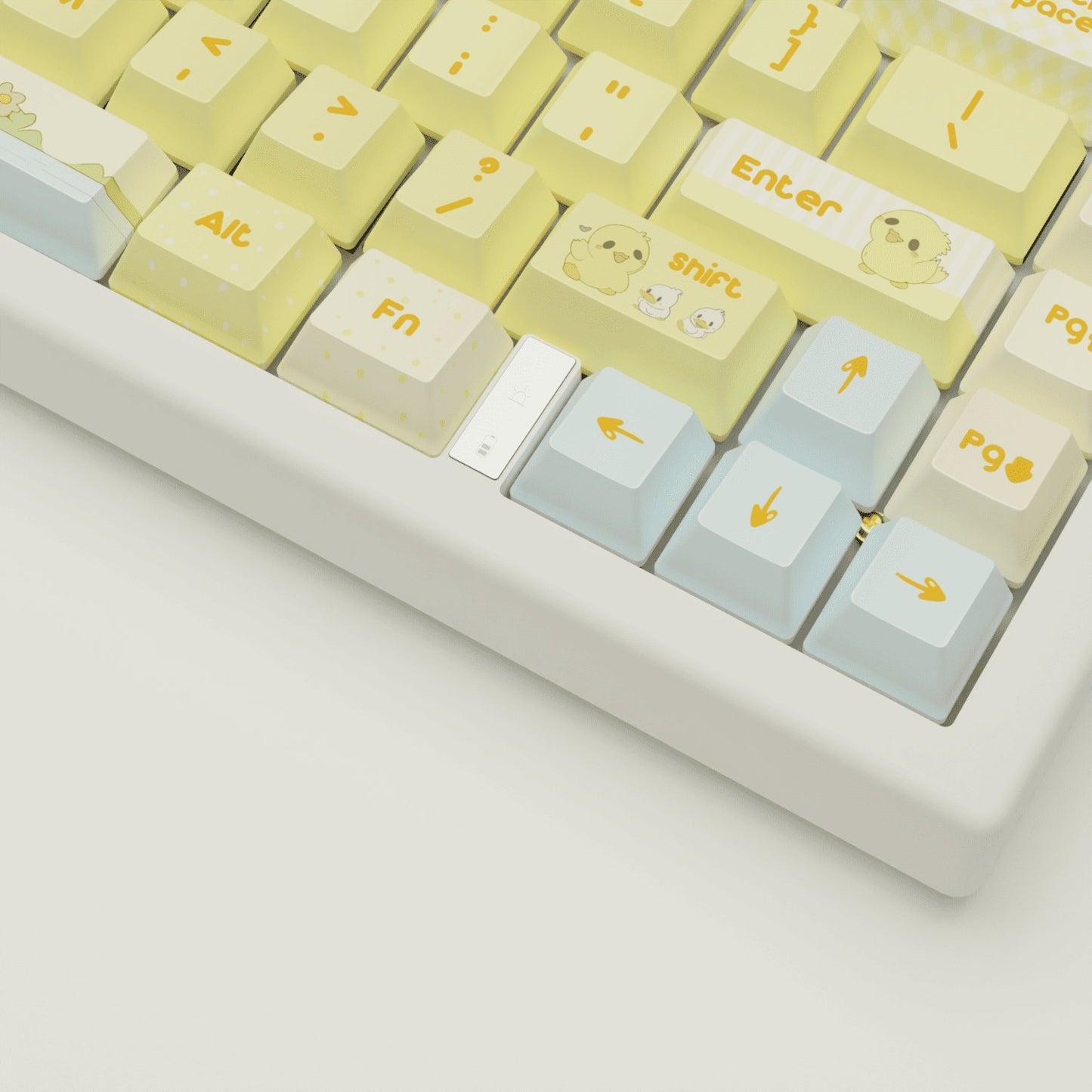 Quacky Duck Design Keycaps and Mechanical Keyboard - Goblintechkeys