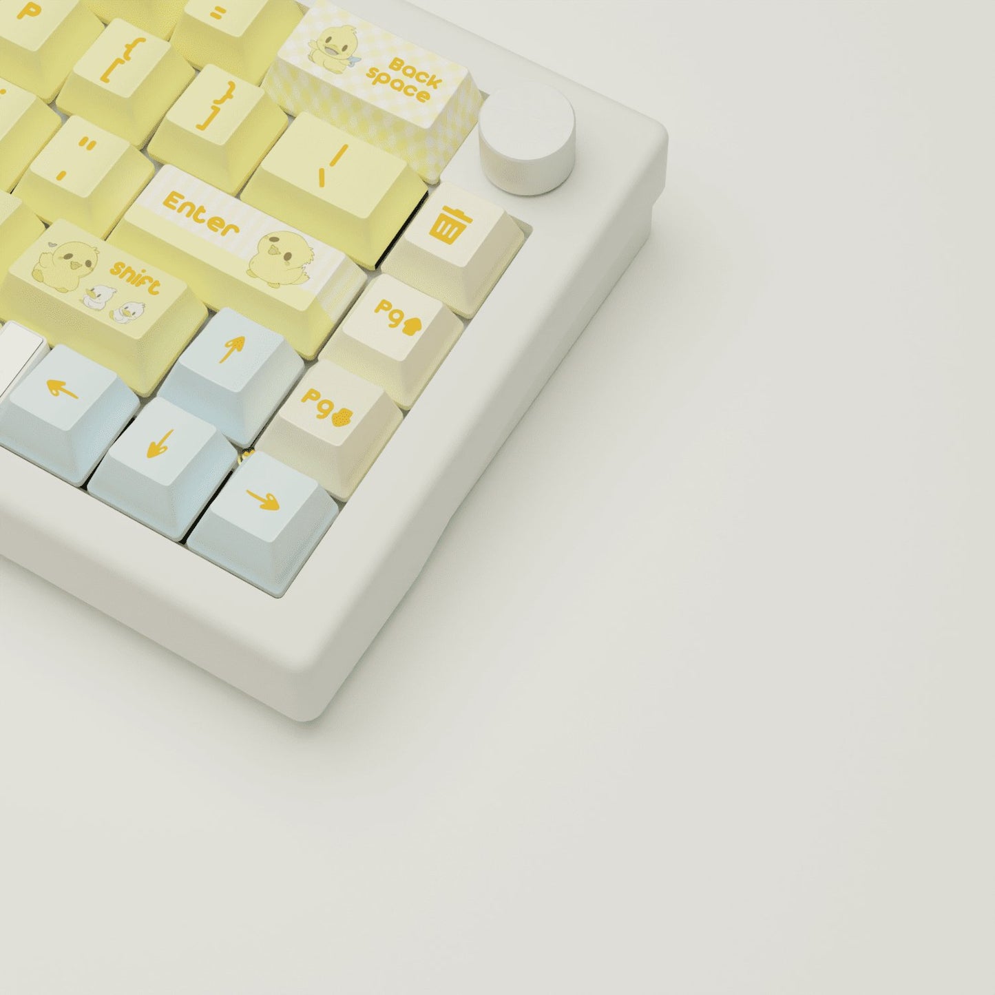 Quacky Duck Design Keycaps and Mechanical Keyboard - Goblintechkeys