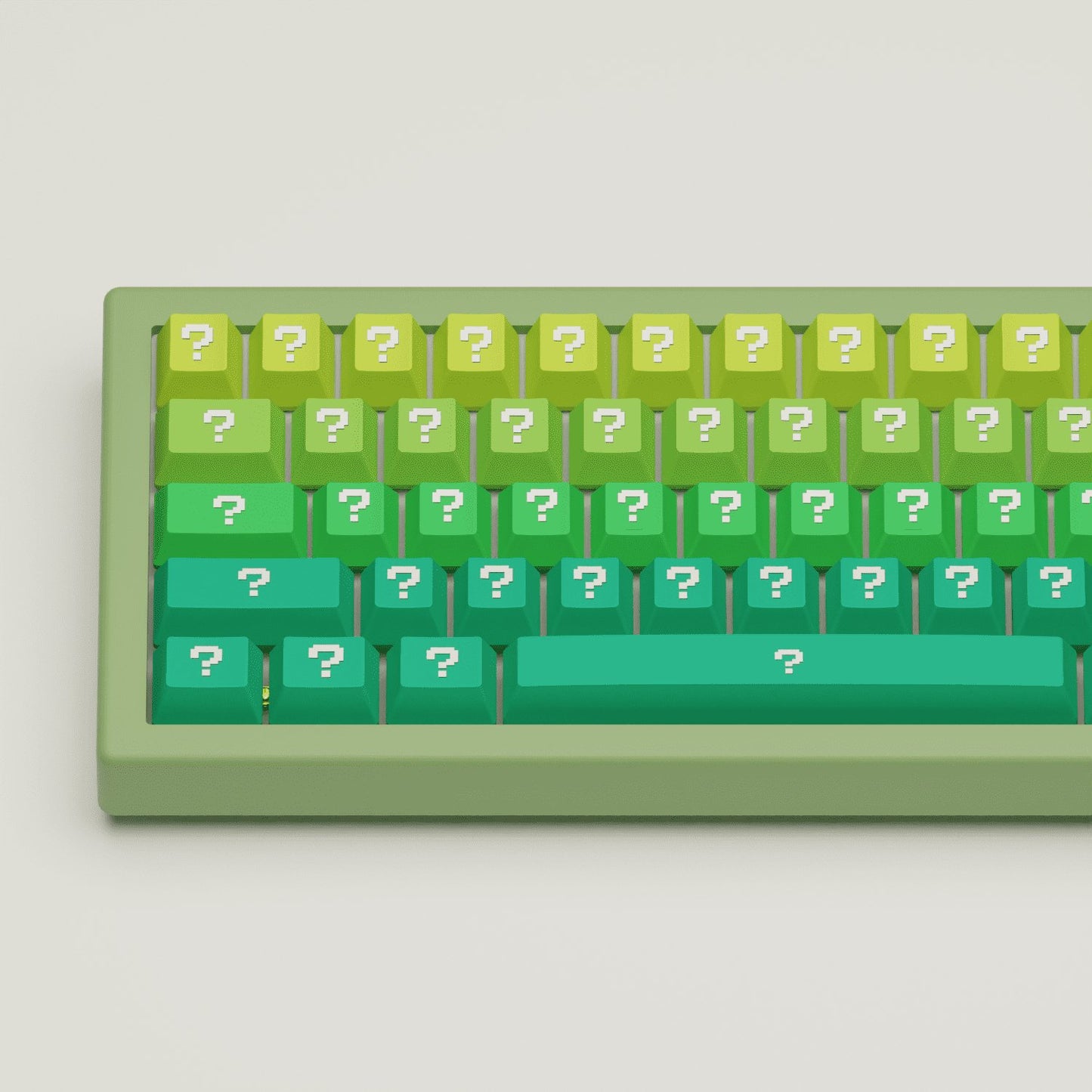 Question Design Keycaps and Mechanical Keyboard - Goblintechkeys