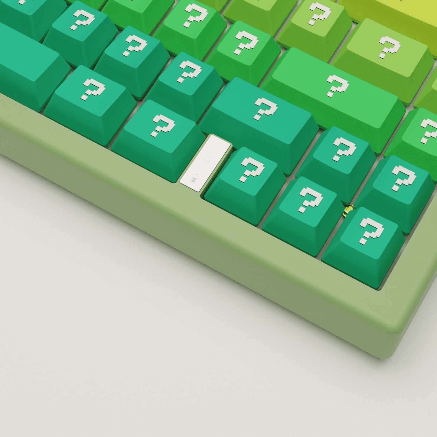 Question Design Keycaps and Mechanical Keyboard - Goblintechkeys