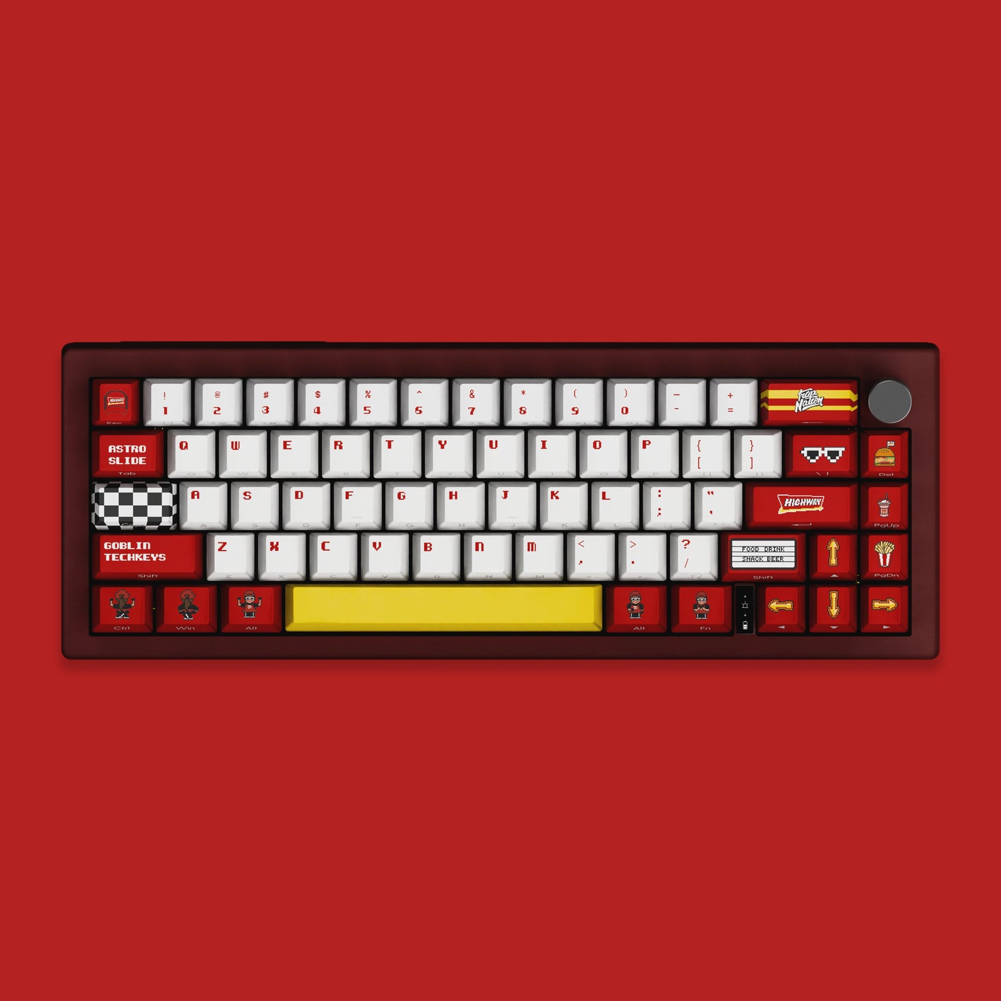 [Ready Stock] Goblintechkeys x Highway Cafe x Trap Nation GTK65 Keyboard - Goblintechkeys