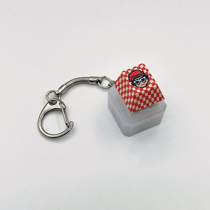 [Ready Stock] Goblintechkeys x Highway Cafe x Trap Nation LED Keycaps Fidget Keychain - Goblintechkeys