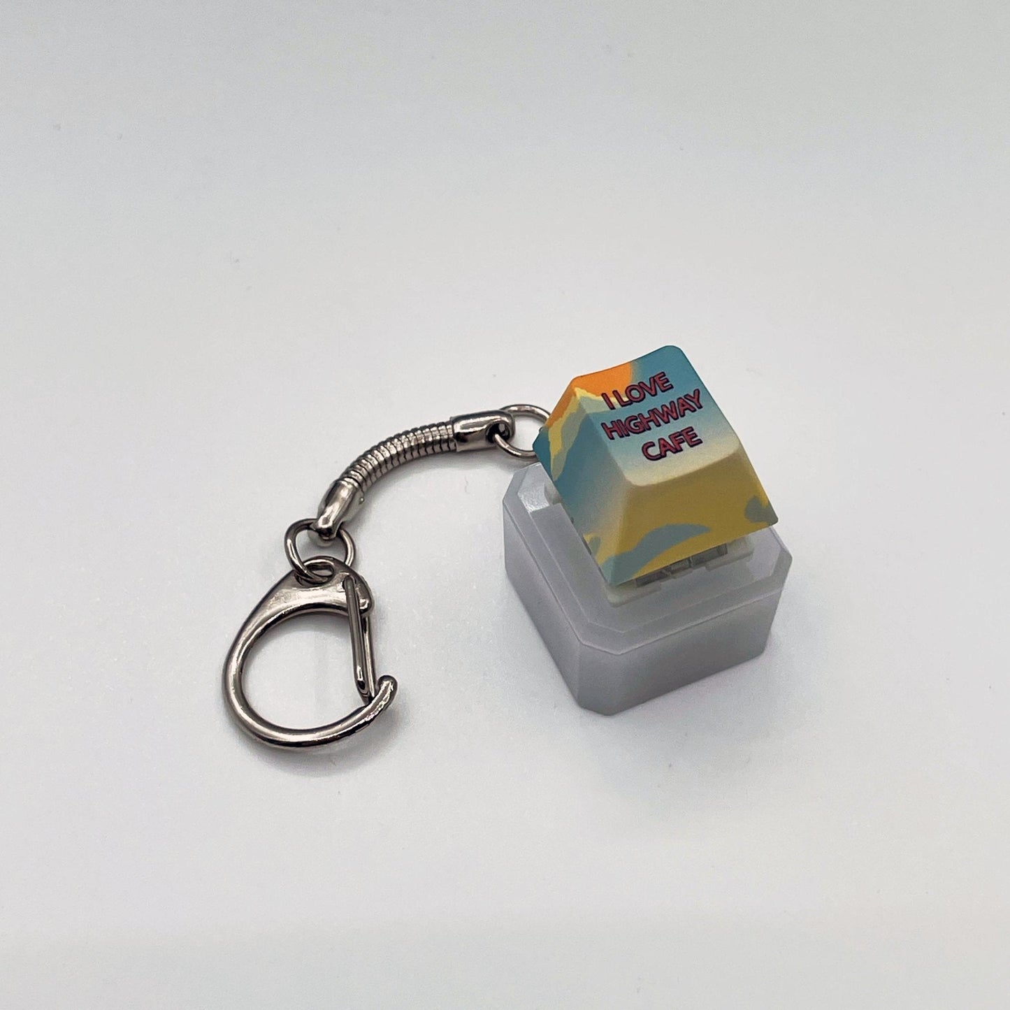 [Ready Stock] Goblintechkeys x Highway Cafe x Trap Nation LED Keycaps Fidget Keychain - Goblintechkeys