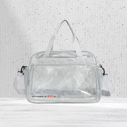 [Ready stock] Goblintechkeys x Highway Cafe x Trap Nation Transparent Sling Bag - Goblintechkeys