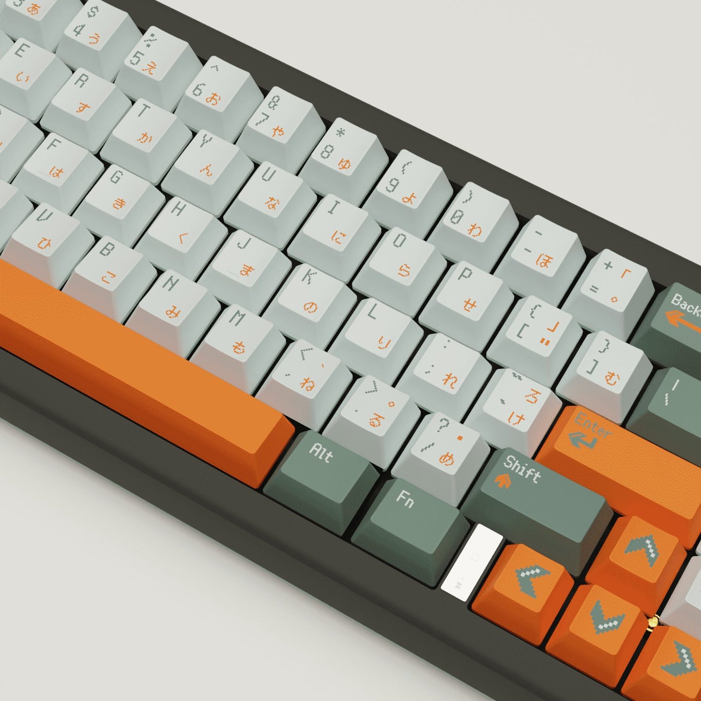 Retro Design Keycaps and Mechanical Keyboard - Goblintechkeys