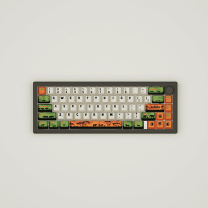 Safari Design Keycaps and Mechanical Keyboard - Goblintechkeys