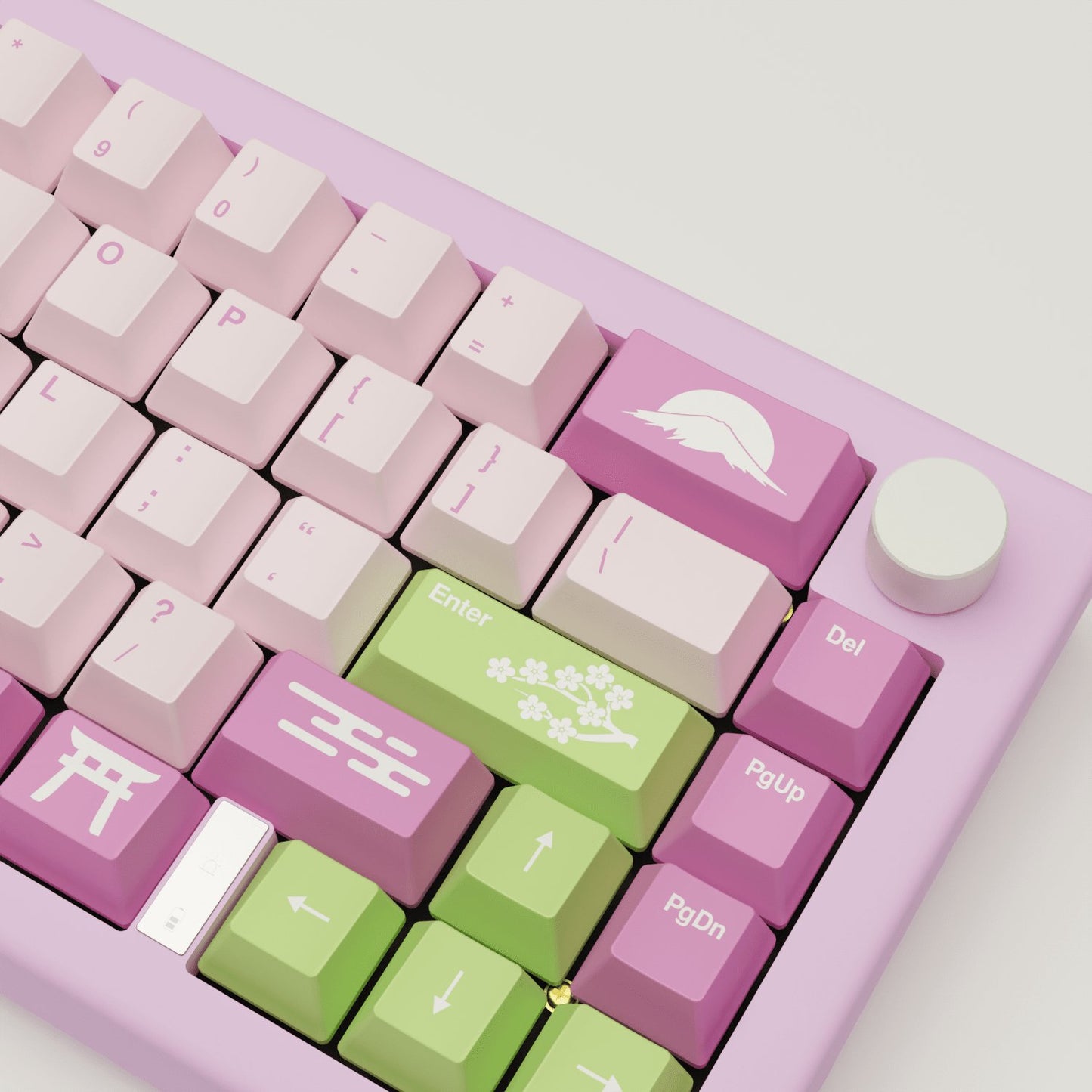 Sakura Design Keycaps and Mechanical Keyboard - Goblintechkeys