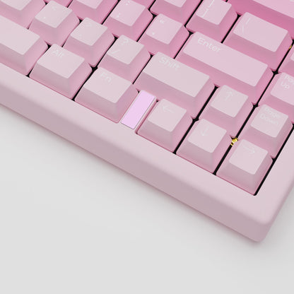 Strawberry Yogurt Design Keycaps and Mechanical Keyboard - Goblintechkeys