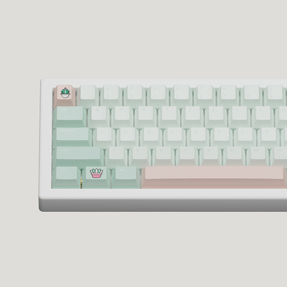 Succulent Design Keycaps and Mechanical Keyboard - Goblintechkeys