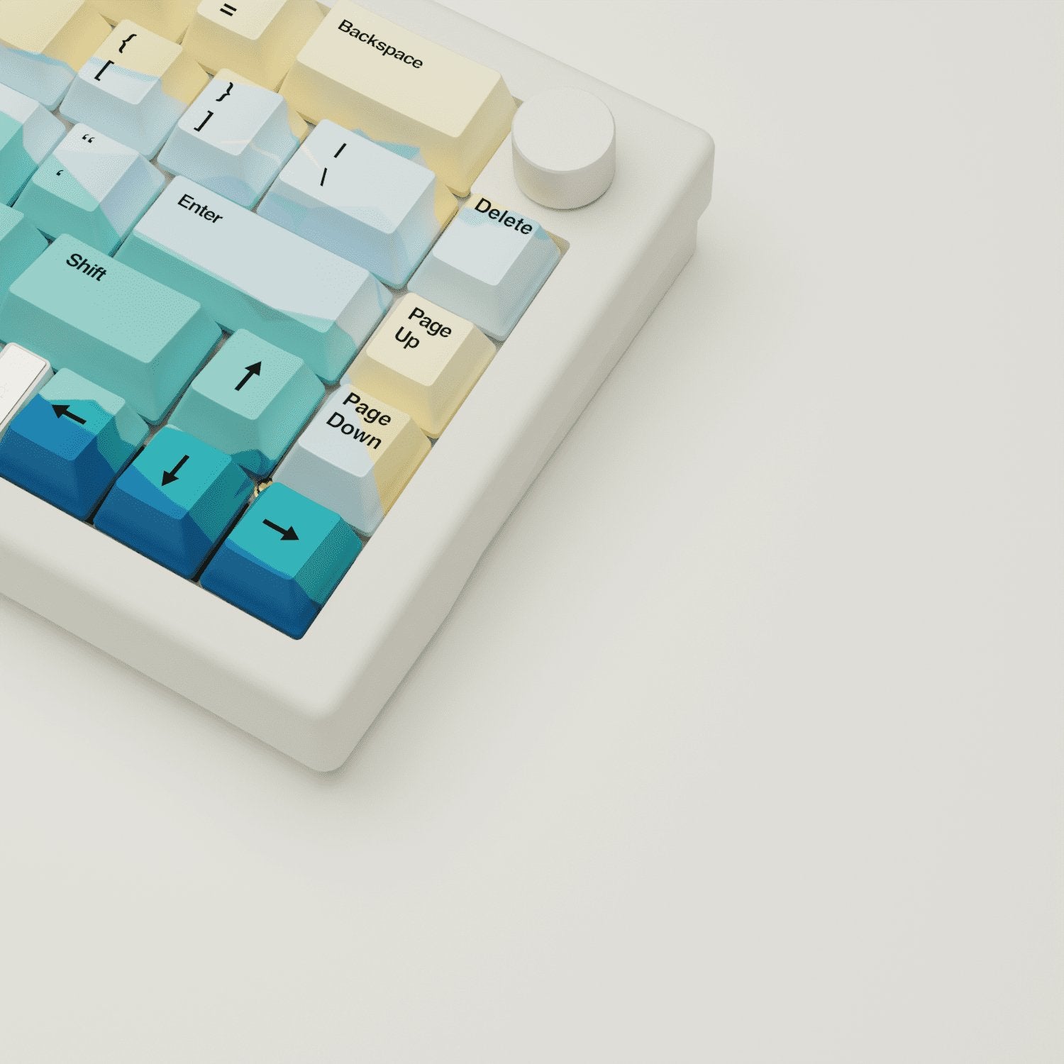 Sunset Design Keycaps and Mechanical Keyboard - Goblintechkeys