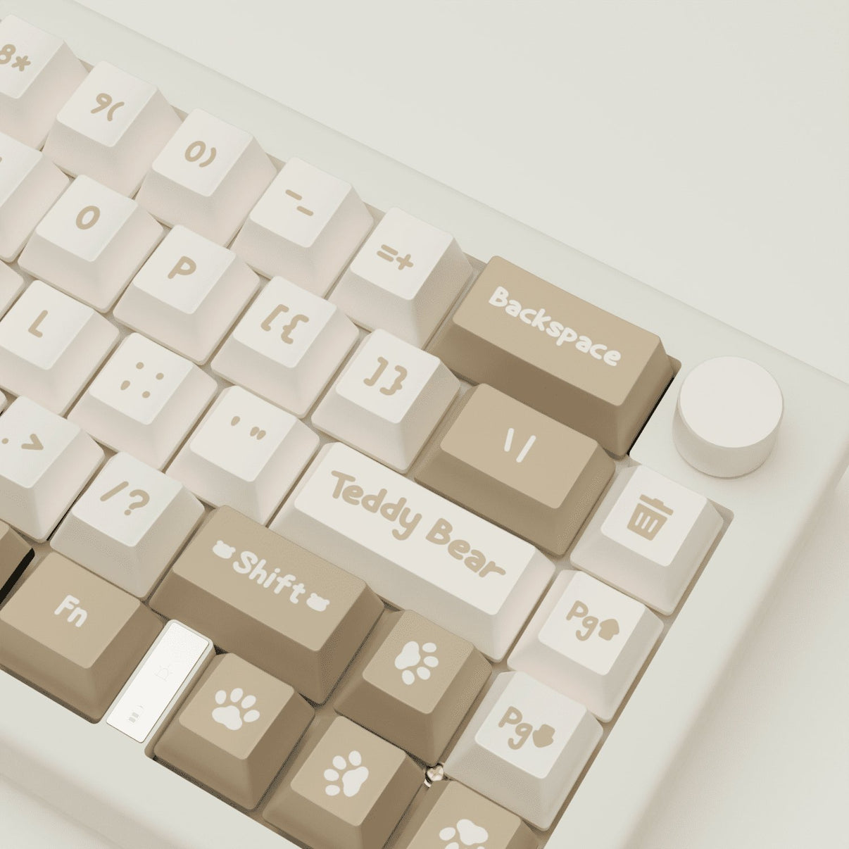Teddy Bear Design Keycaps and Mechanical Keyboard – Goblintechkeys