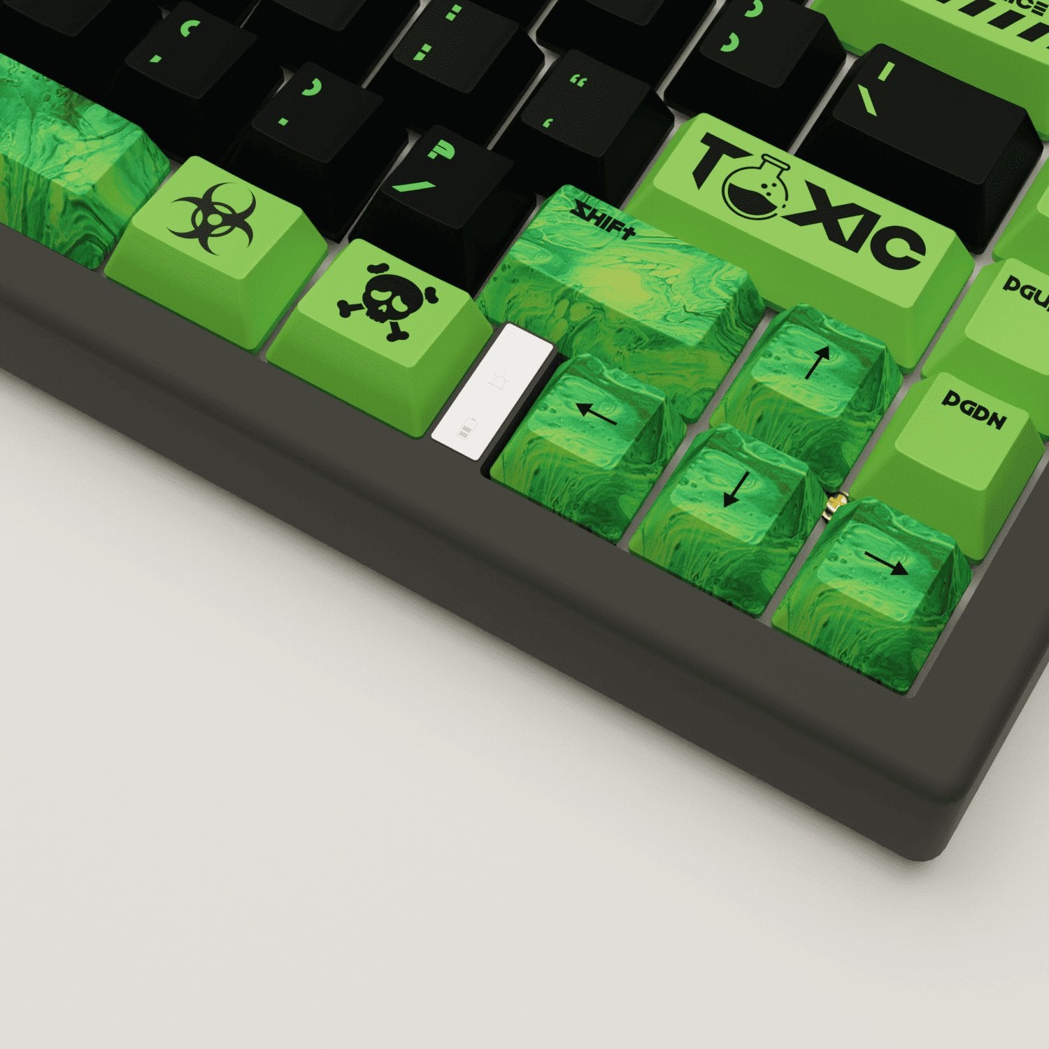 Toxic Design Keycaps and Mechanical Keyboard - Goblintechkeys