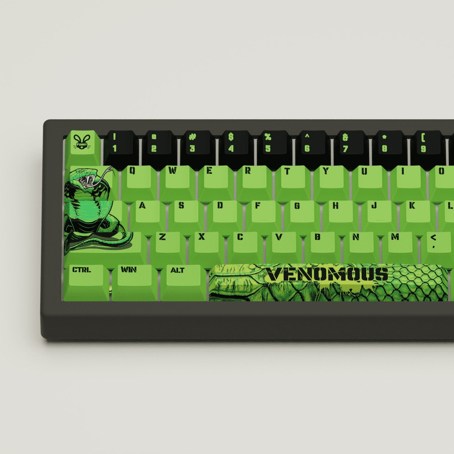 Venomous Design Keycaps and Mechanical Keyboard - Goblintechkeys