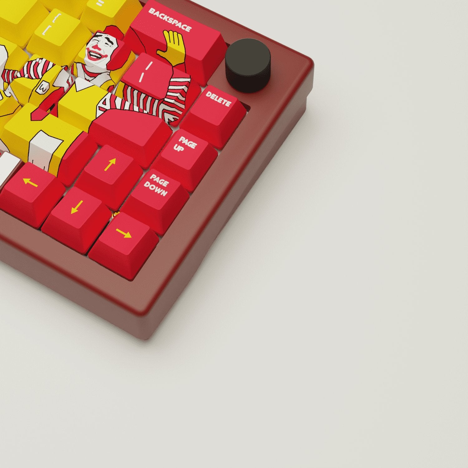 WhackDonald's Design Keycaps and Mechanical Keyboard - Goblintechkeys