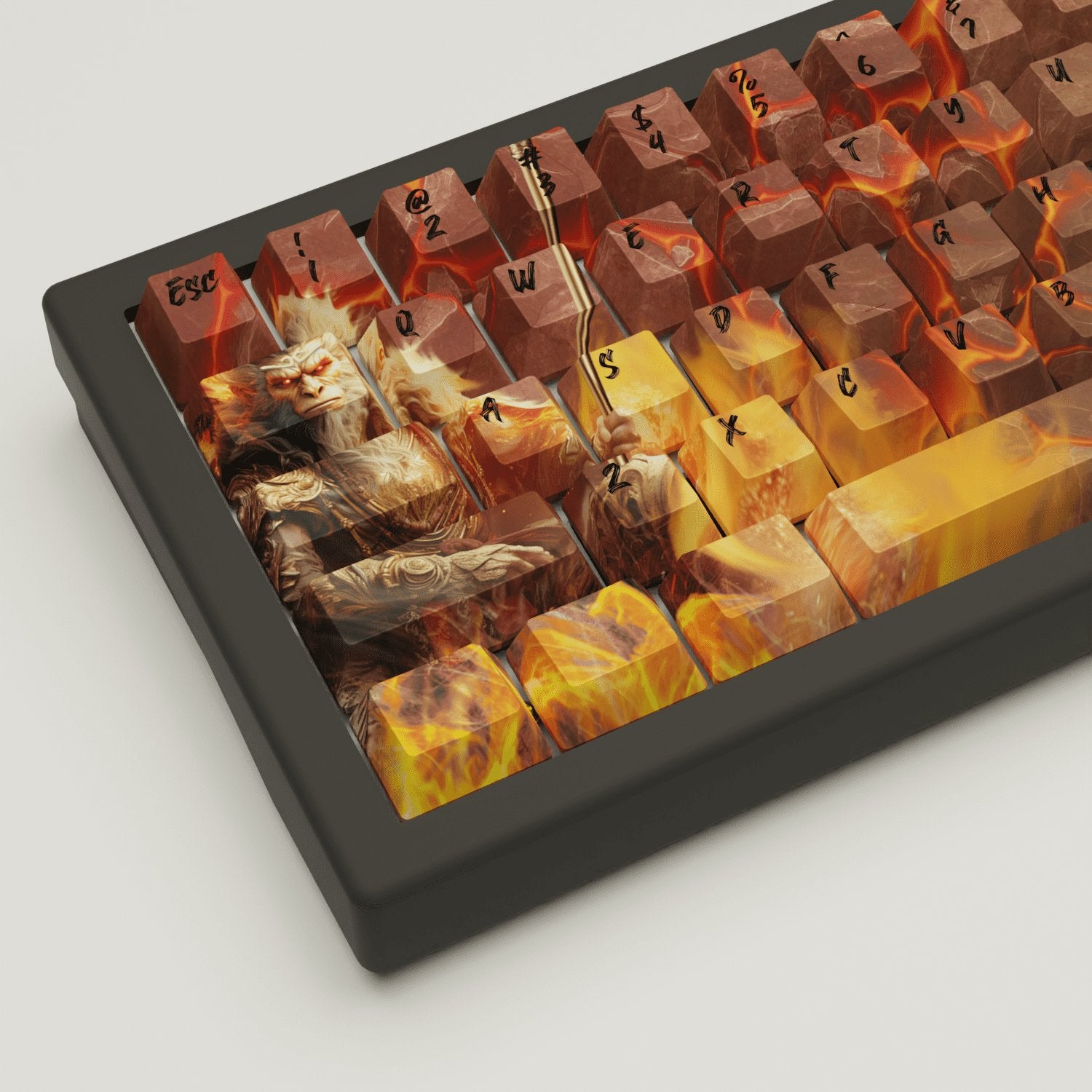 Wukong Design Keycaps and Mechanical Keyboard - Goblintechkeys