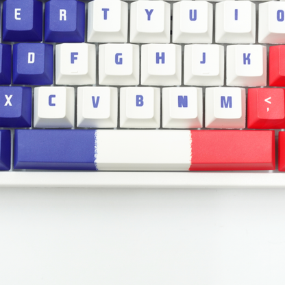 Nation Keycaps | France Keycaps Set - Goblintechkeys