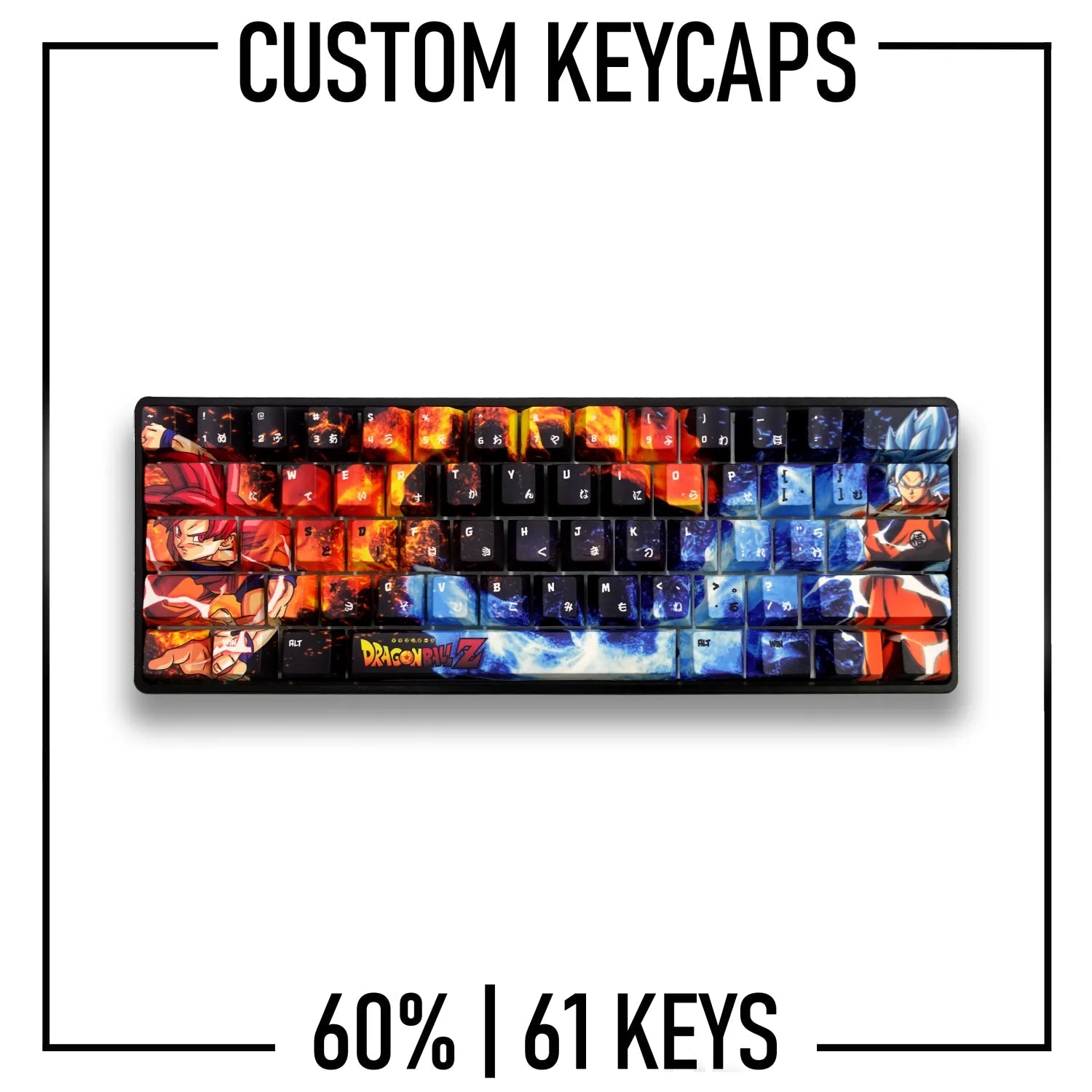 40% Keyboard Custom PBT Keycaps Set ( ANSI
