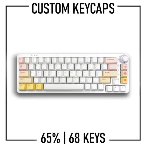 65% Keyboard Custom Keycaps ( ANSI | 68 Keys ) - Goblintechkeys