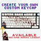 65% Keyboard Custom Keycaps ( ANSI | 68 Keys ) - Goblintechkeys