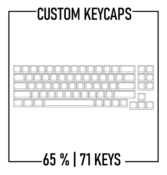 144 Keys Low Profile PBT Keycaps Custom Slim MX Keycap for 60% 65