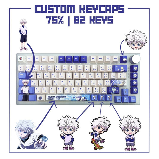 75% Keyboard Custom Keycaps ( ANSI | 82 Keys ) - Goblintechkeys