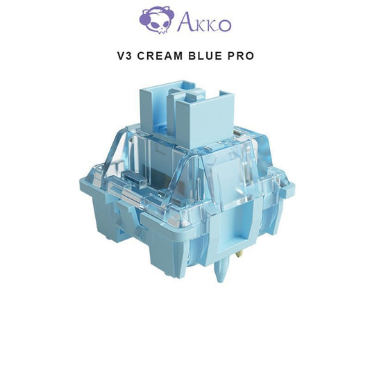 Akko Switches - V3 Cream Blue Pro Switches (45pcs) - Goblintechkeys