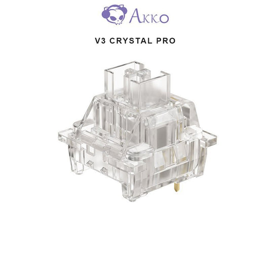 Akko Switches - V3 Crystal Pro Switches (45pcs) - Goblintechkeys