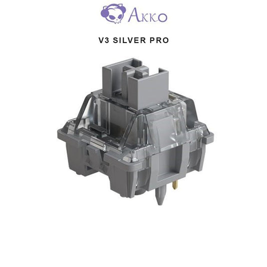 Akko Switches - V3 Silver Pro Switches (45pcs) - Goblintechkeys