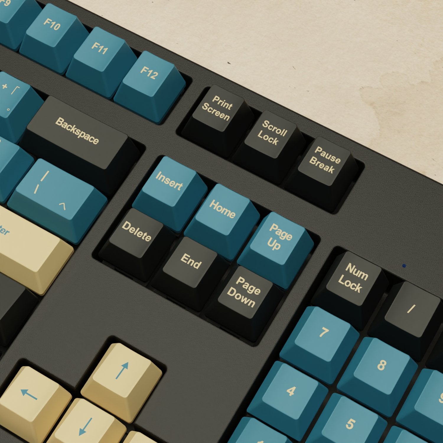 Alpha 108 - 100% Blue Samurai Mechanical Keyboard - Goblintechkeys